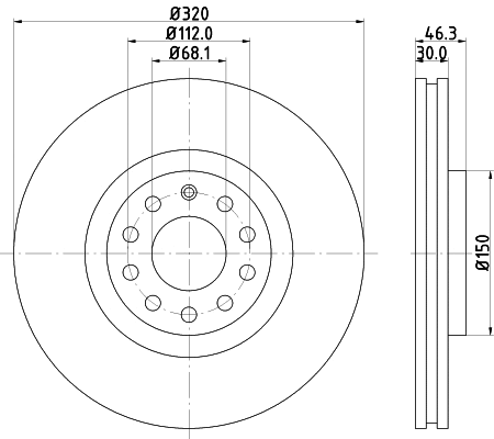 Brake Disc (50316)