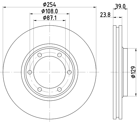 Brake Disc (54669)