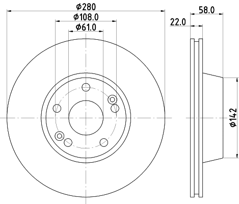 Brake Disc (52829)