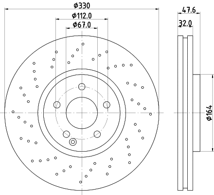 Brake Disc (54241)
