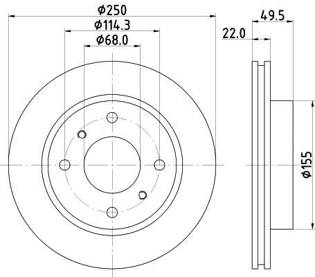 Brake Disc (52320)