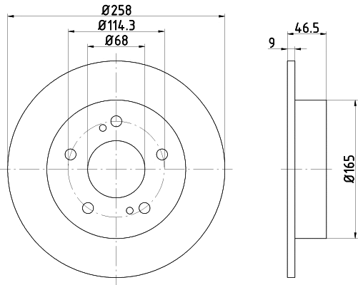 Brake Disc (52338)