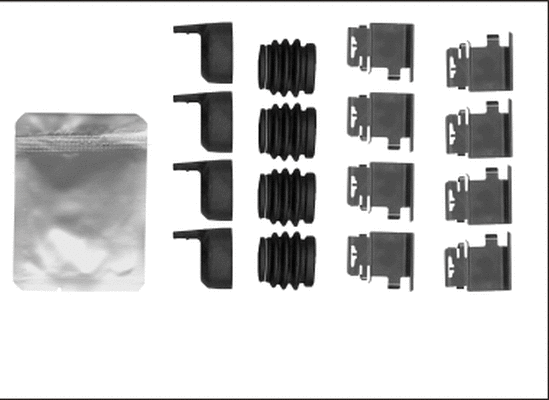 Accessory Kit, disc brake pad (K0673)