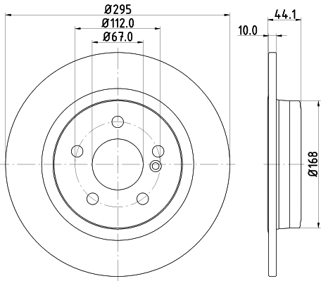 Brake Disc (55549)