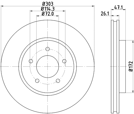 Brake Disc (54977)