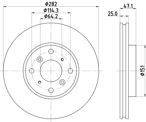 Brake Disc (50350)