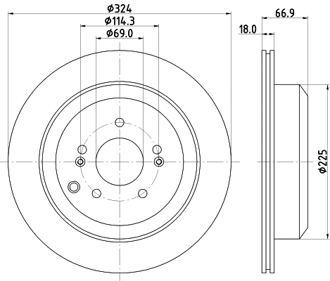 Brake Disc (55426)