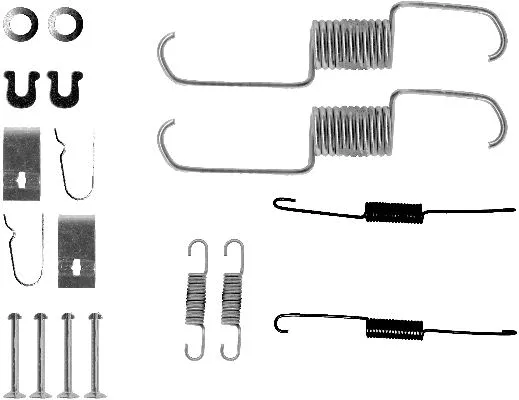 Accessory Kit, brake shoes (X0085)