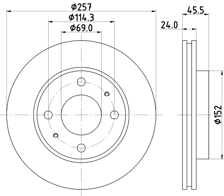 Brake Disc (54308)
