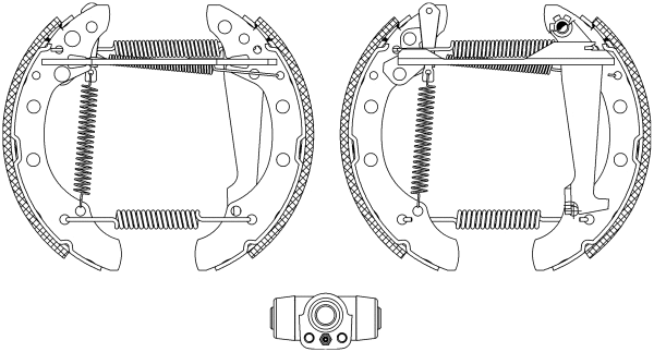 Brake Shoe Set (R0525)