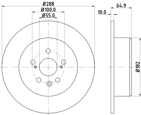 Brake Disc (54359)