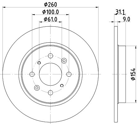 Brake Disc (55342)