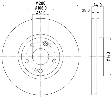 Brake Disc (50371)