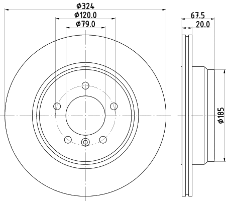 Brake Disc (54231)