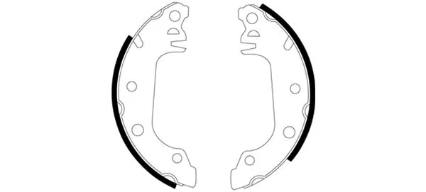 Brake Shoe Set (H1046)
