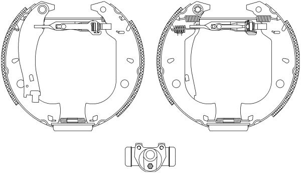 Brake Shoe Set (R0100)