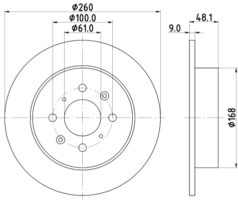 Brake Disc (54254)