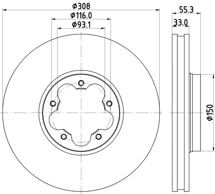 Brake Disc (56273)