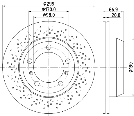 Brake Disc (54653)