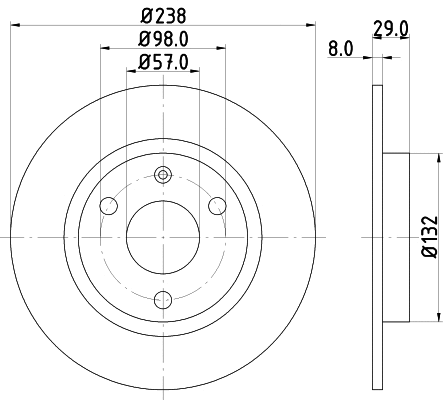 Brake Disc (50608)
