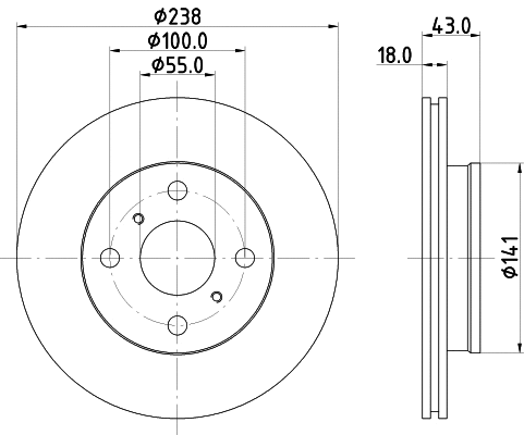 Brake Disc (50212)