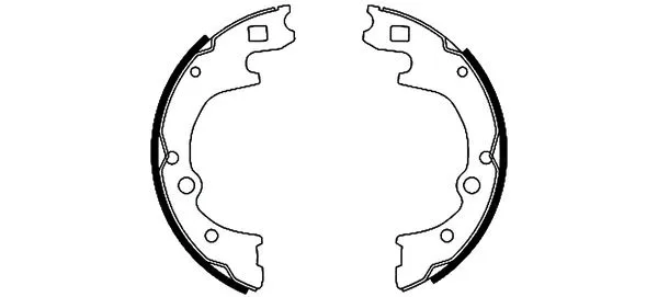 Brake Shoe Set (H9260)