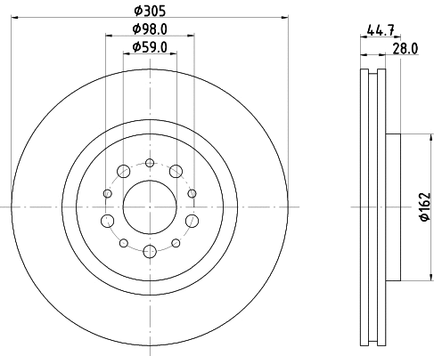 Brake Disc (50236)
