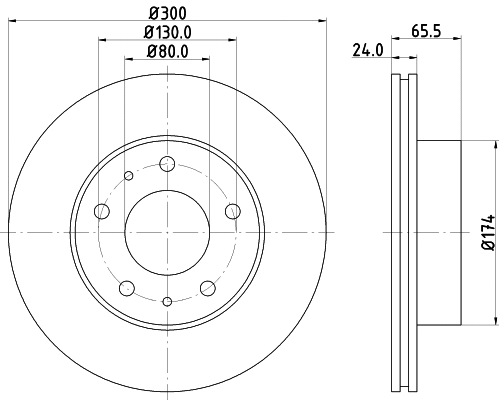 Brake Disc (54167)