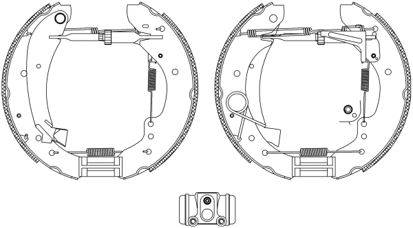 Brake Shoe Set (R0630)