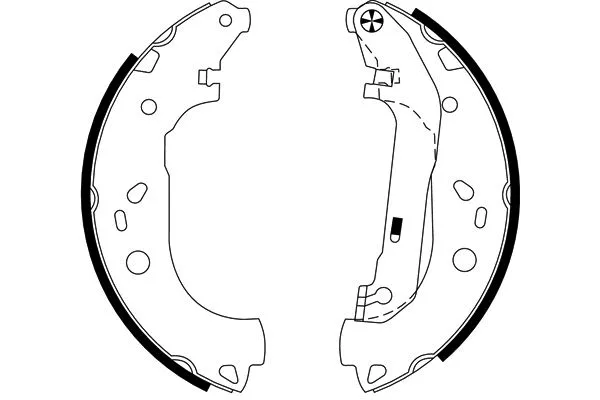 Brake Shoe Set (H9660)
