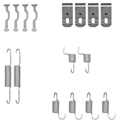 Accessory Kit, parking brake shoes (X0185)