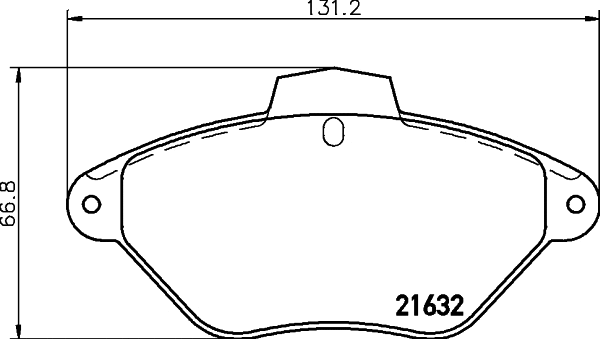 Brake Pad Set, disc brake (T9039)