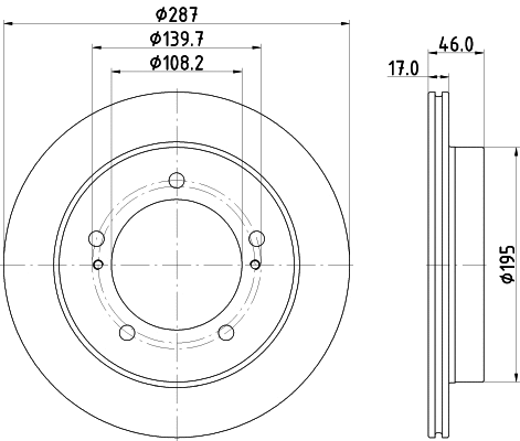Brake Disc (56141)