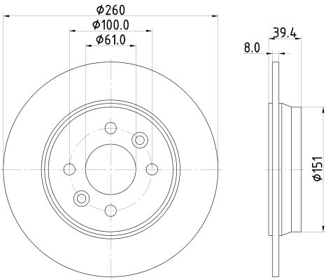 Brake Disc (56476)