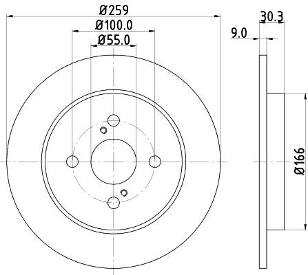 Brake Disc (54563)