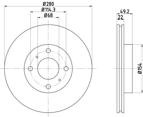 Brake Disc (52344)