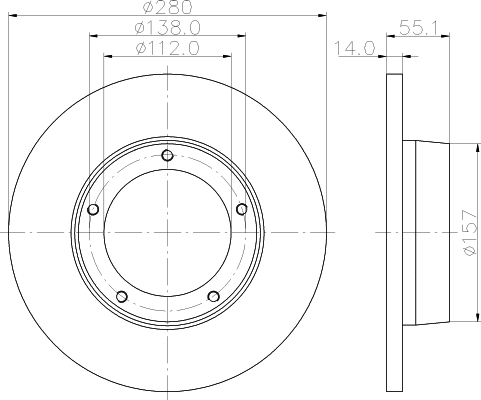 Brake Disc (52513)