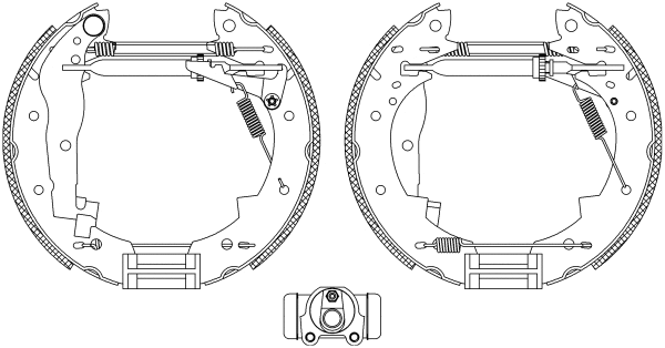Brake Shoe Set (R0445)