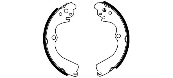 Brake Shoe Set (H8675)