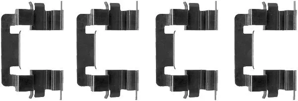 Accessory Kit, disc brake pad (K0143)