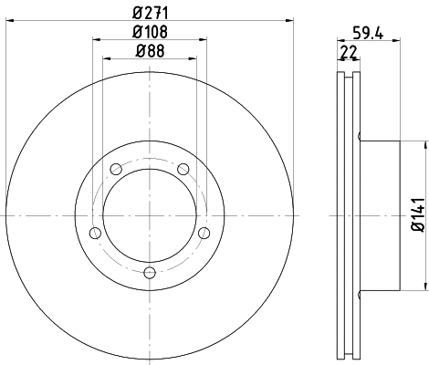 Brake Disc (52420)