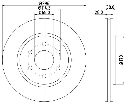 Brake Disc (54996)