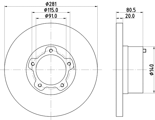 Brake Disc (53906)