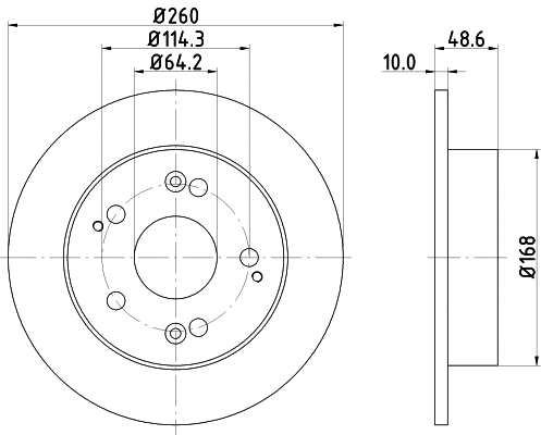 Brake Disc (54251)