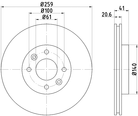 Brake Disc (52830)