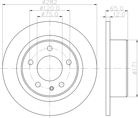 Brake Disc (50444)
