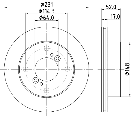 Brake Disc (53405)