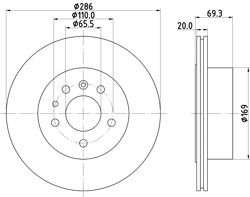 Brake Disc (54449)