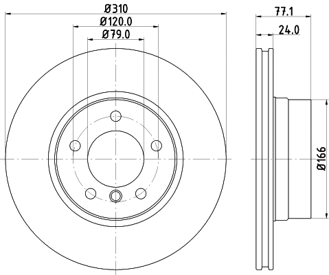 Brake Disc (54225)