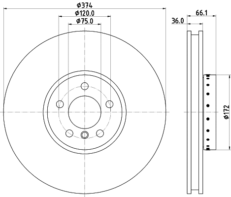 Brake Disc (65134)